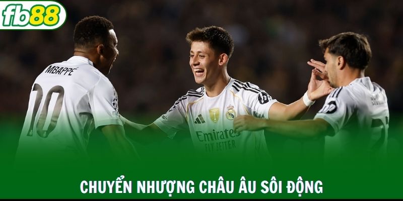 Chuyển nhượng châu Âu sôi động trước kỳ Đông